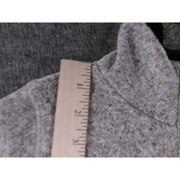 Nike Jacket Womens Small Heather Gray Summit Knit Fleece Full Zip Swoosh - Picture 4 of 10